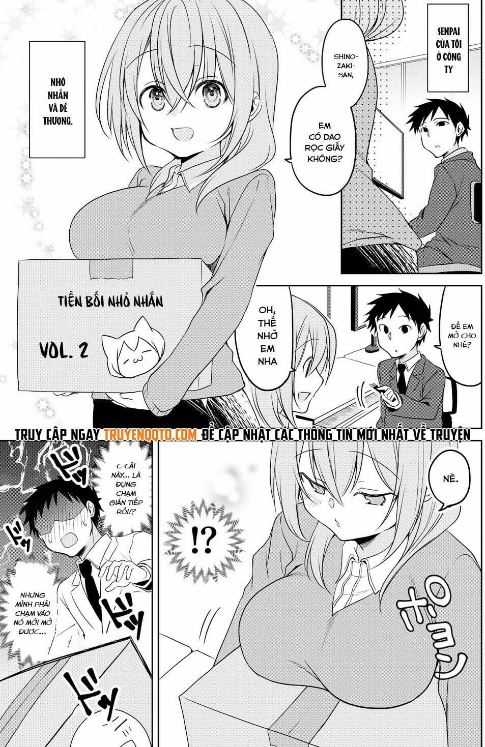 Câu Chuyện Về Tiền Bối Nhỏ Nhắn Ở Chỗ Làm Của Tôi 67.5 trang 1