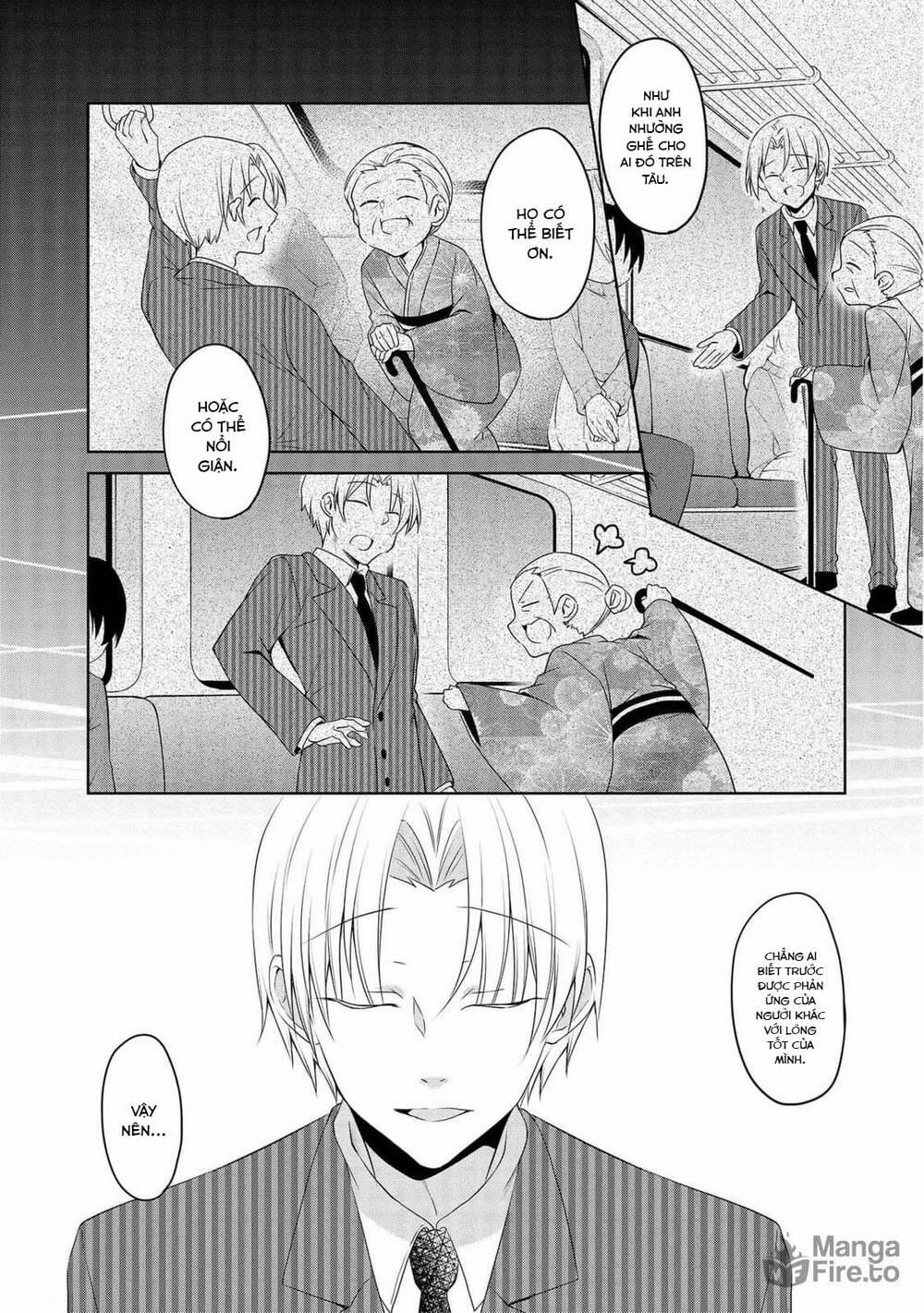 Câu Chuyện Về Tiền Bối Nhỏ Nhắn Ở Chỗ Làm Của Tôi 68 trang 12