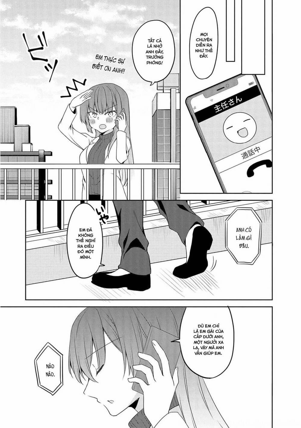 Câu Chuyện Về Tiền Bối Nhỏ Nhắn Ở Chỗ Làm Của Tôi 68 trang 17