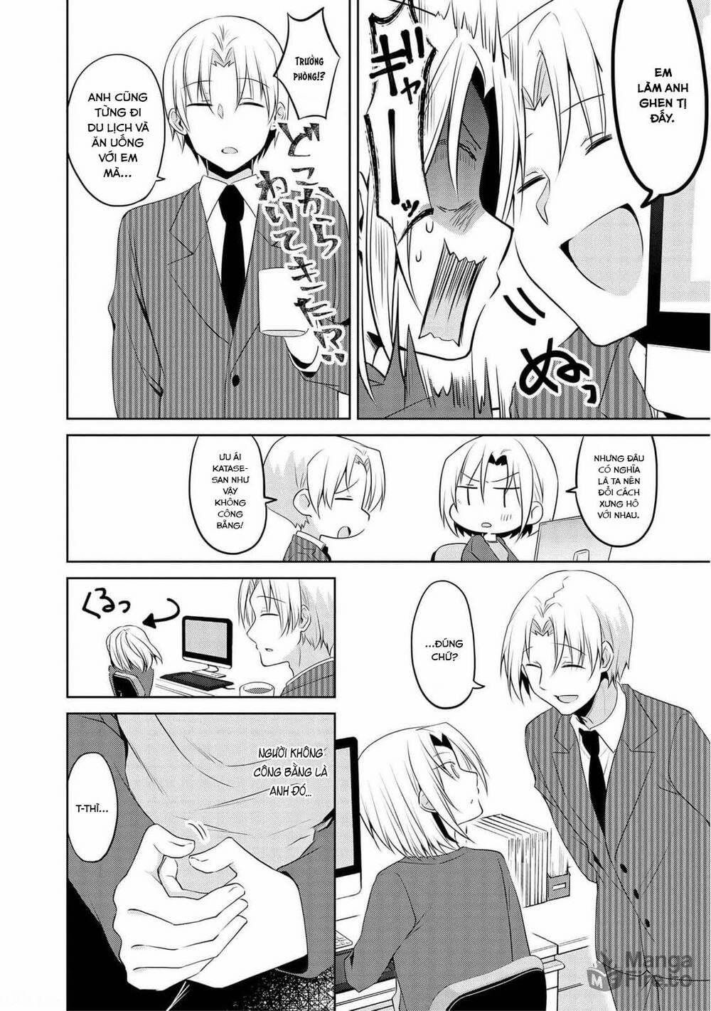 Câu Chuyện Về Tiền Bối Nhỏ Nhắn Ở Chỗ Làm Của Tôi 69 trang 10