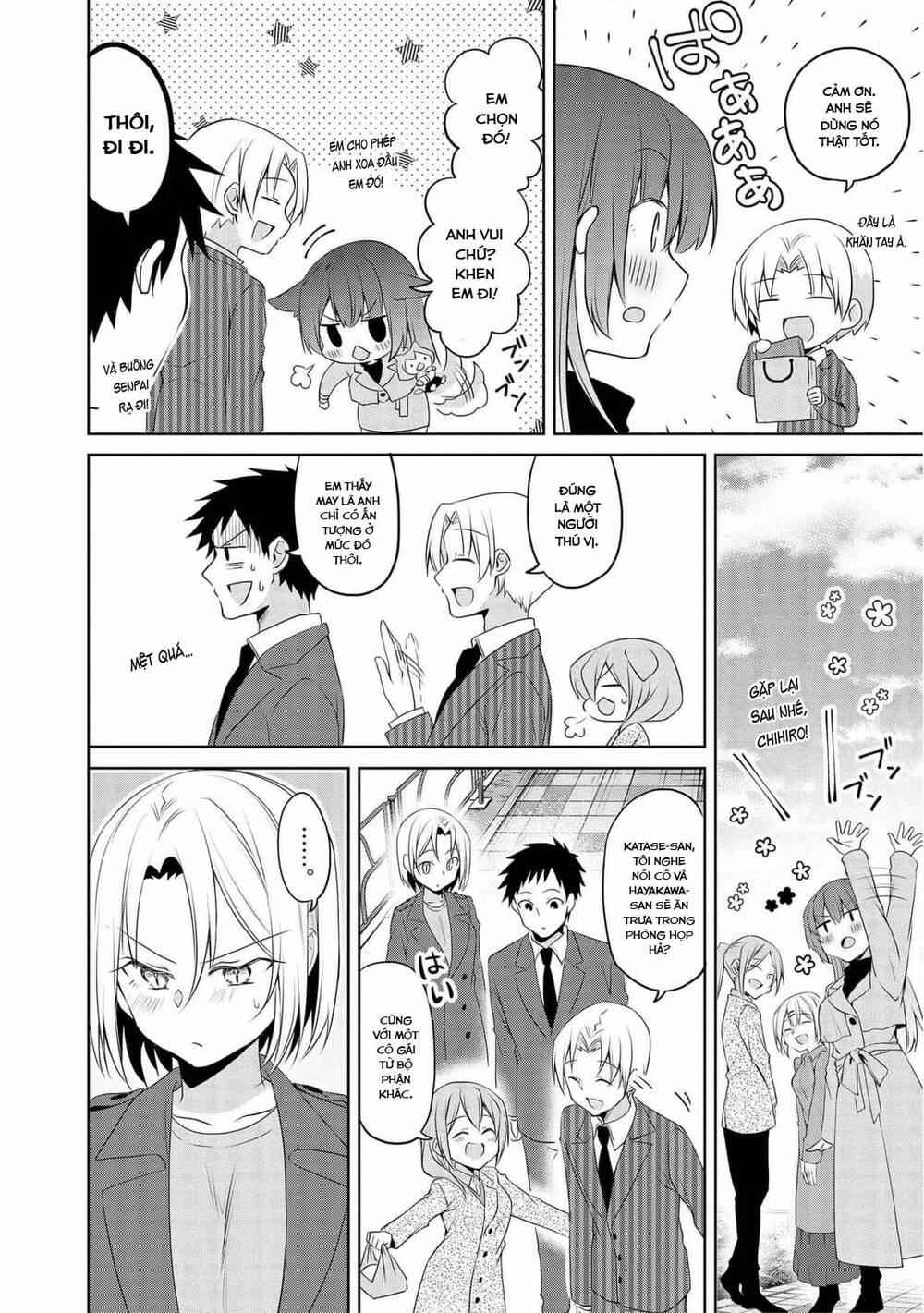 Câu Chuyện Về Tiền Bối Nhỏ Nhắn Ở Chỗ Làm Của Tôi 69 trang 2