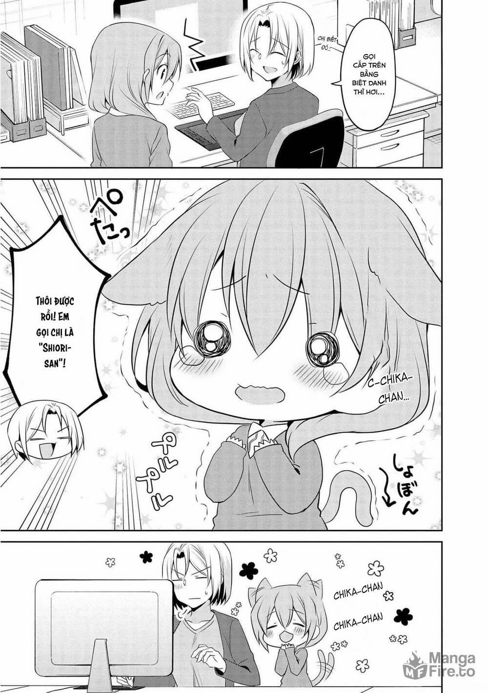 Câu Chuyện Về Tiền Bối Nhỏ Nhắn Ở Chỗ Làm Của Tôi 69 trang 9