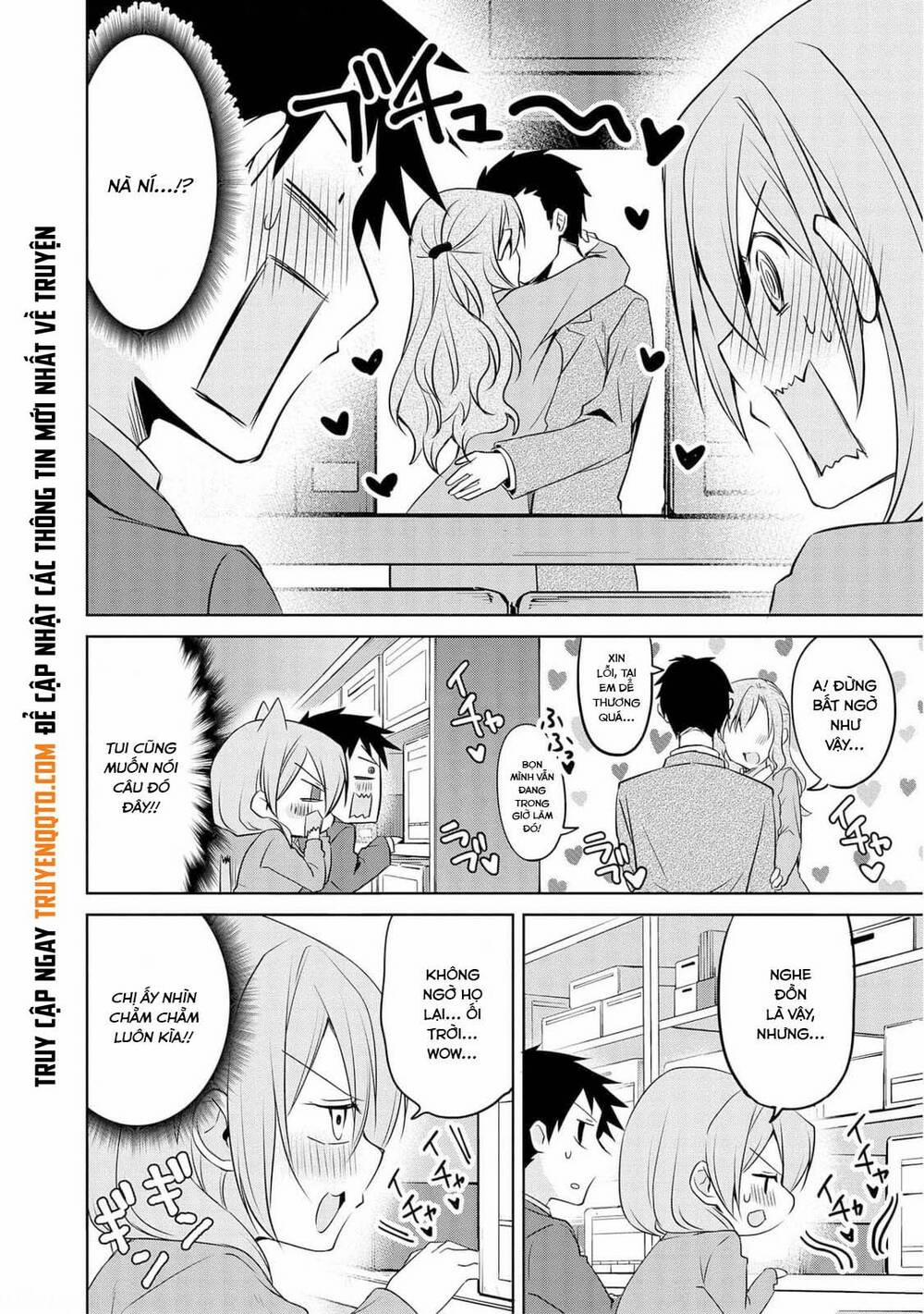 Câu Chuyện Về Tiền Bối Nhỏ Nhắn Ở Chỗ Làm Của Tôi 70 trang 4