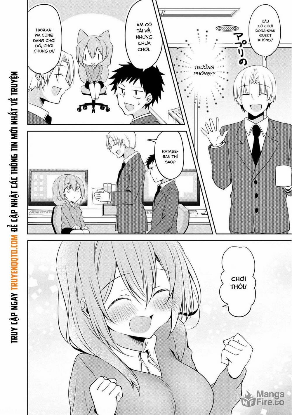 Câu Chuyện Về Tiền Bối Nhỏ Nhắn Ở Chỗ Làm Của Tôi 72 trang 10