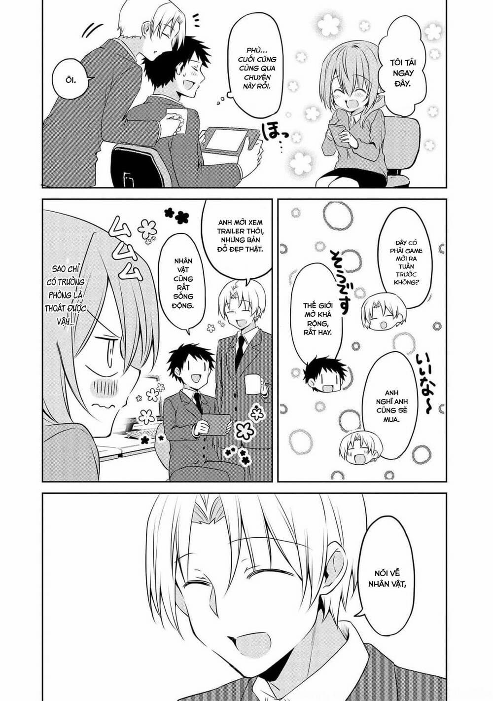 Câu Chuyện Về Tiền Bối Nhỏ Nhắn Ở Chỗ Làm Của Tôi 72 trang 11