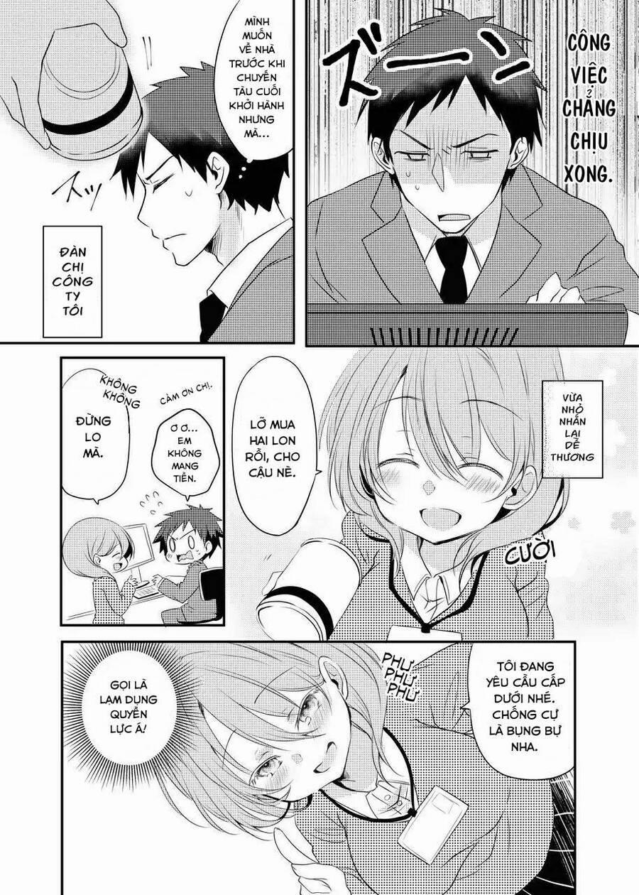 Câu Chuyện Về Tiền Bối Nhỏ Nhắn Ở Chỗ Làm Của Tôi 8 trang 1