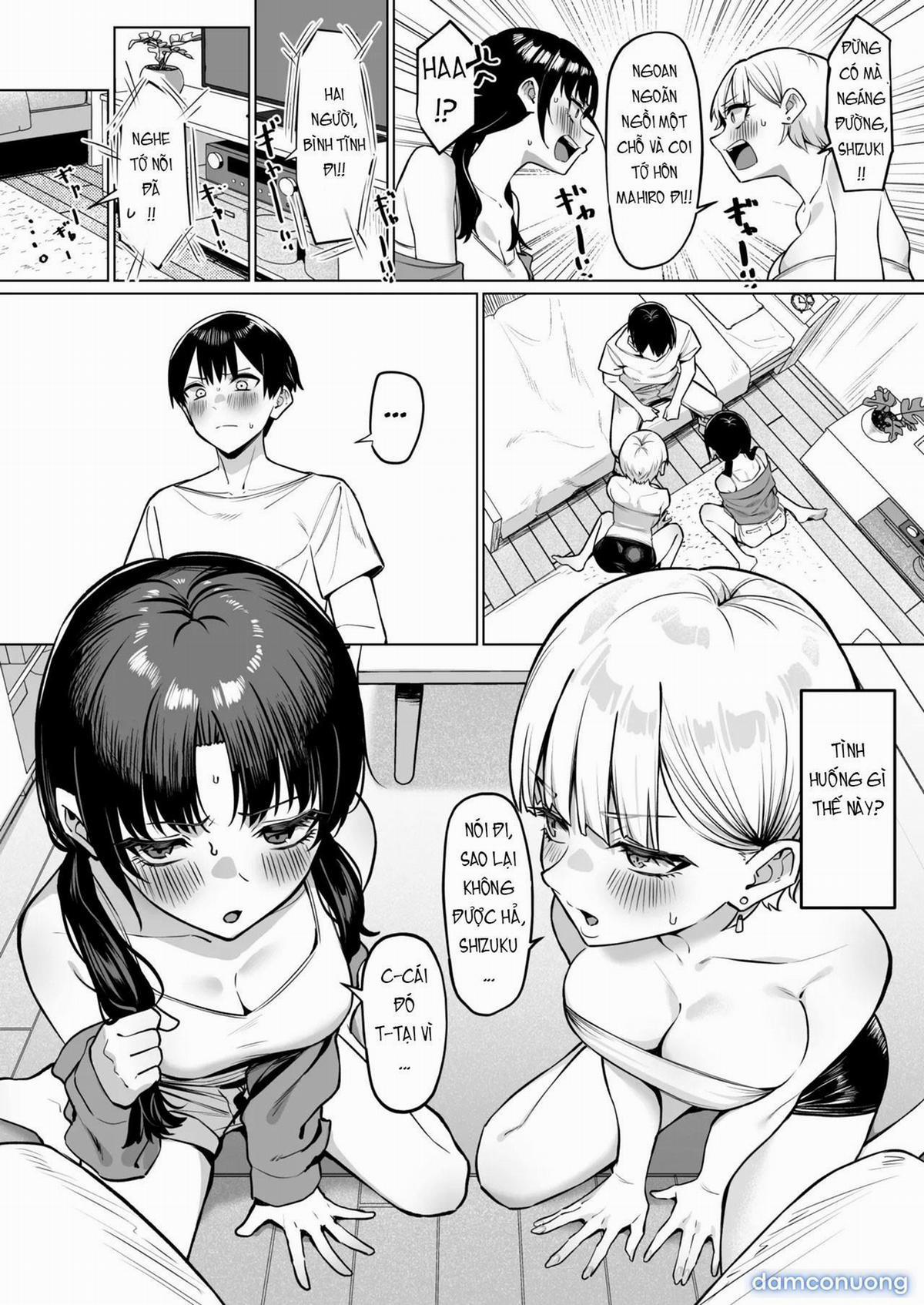 Câu Chuyện Về Việc Tôi Đã Hôn Nhau Với Hai Cô Bạn Của Tôi OneShot trang 7