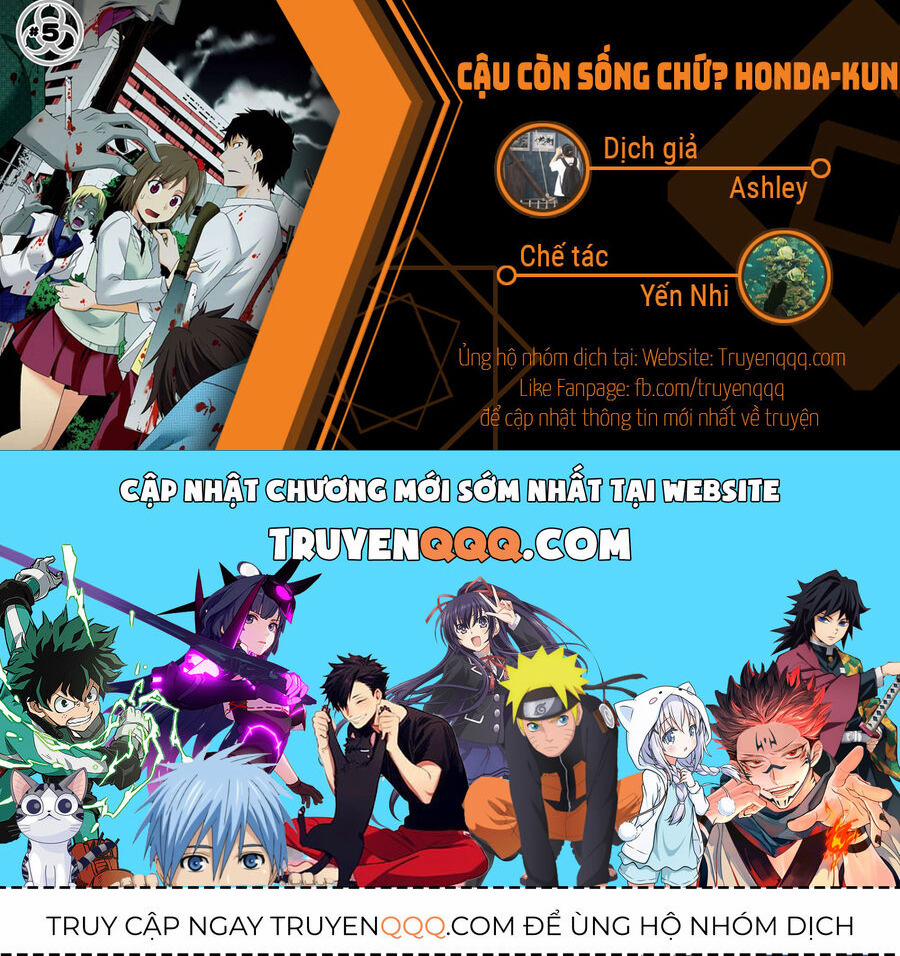 Cậu Còn Sống Chứ? Honda-Kun 19 trang 14