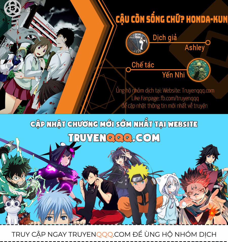 Cậu Còn Sống Chứ? Honda-Kun 21 trang 12