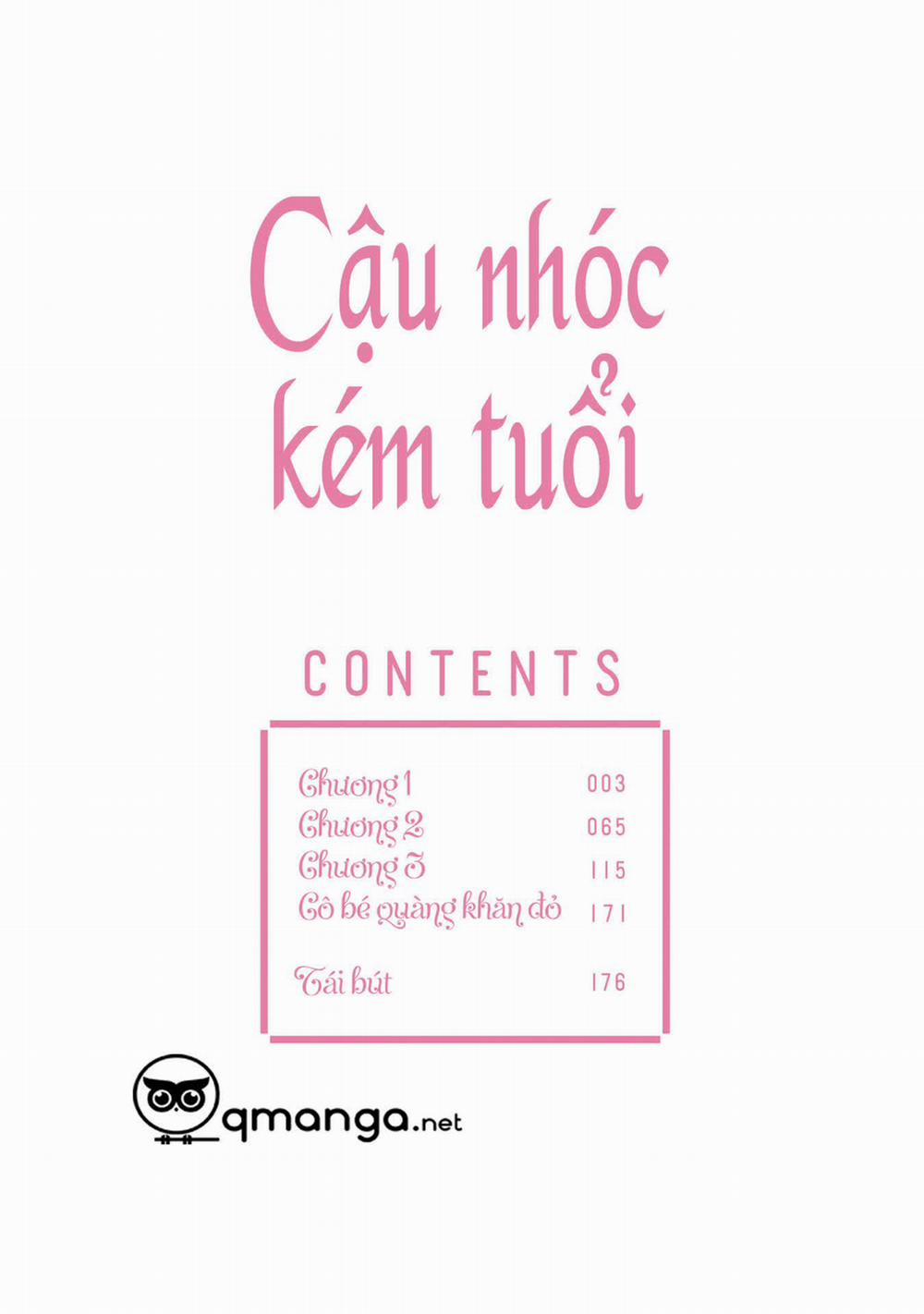 Cậu Nhóc Kém Tuổi Chương 1 1 Trang 4