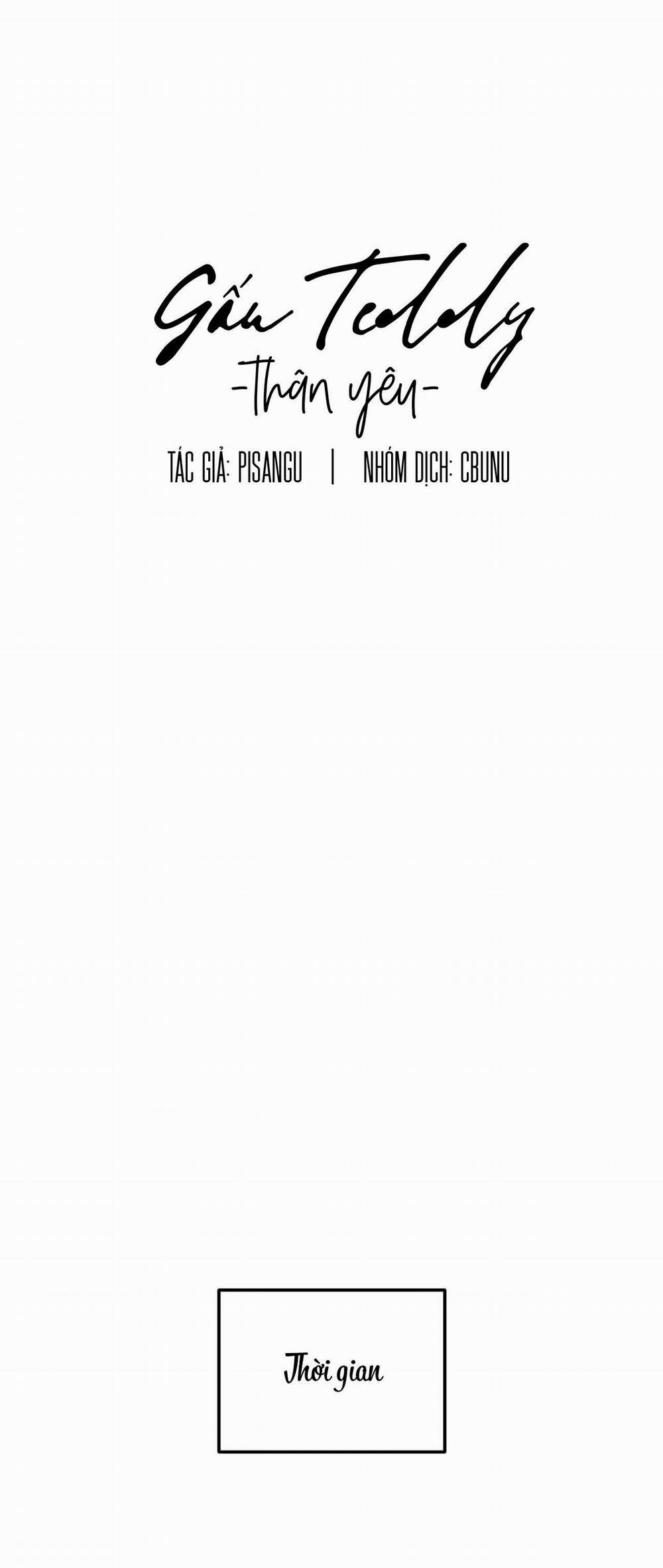 (CBunu) Gấu Teddy thân yêu 1 trang 22