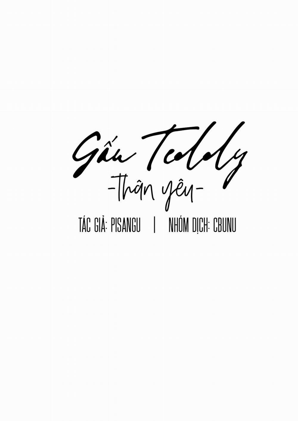 (CBunu) Gấu Teddy thân yêu 9 trang 13