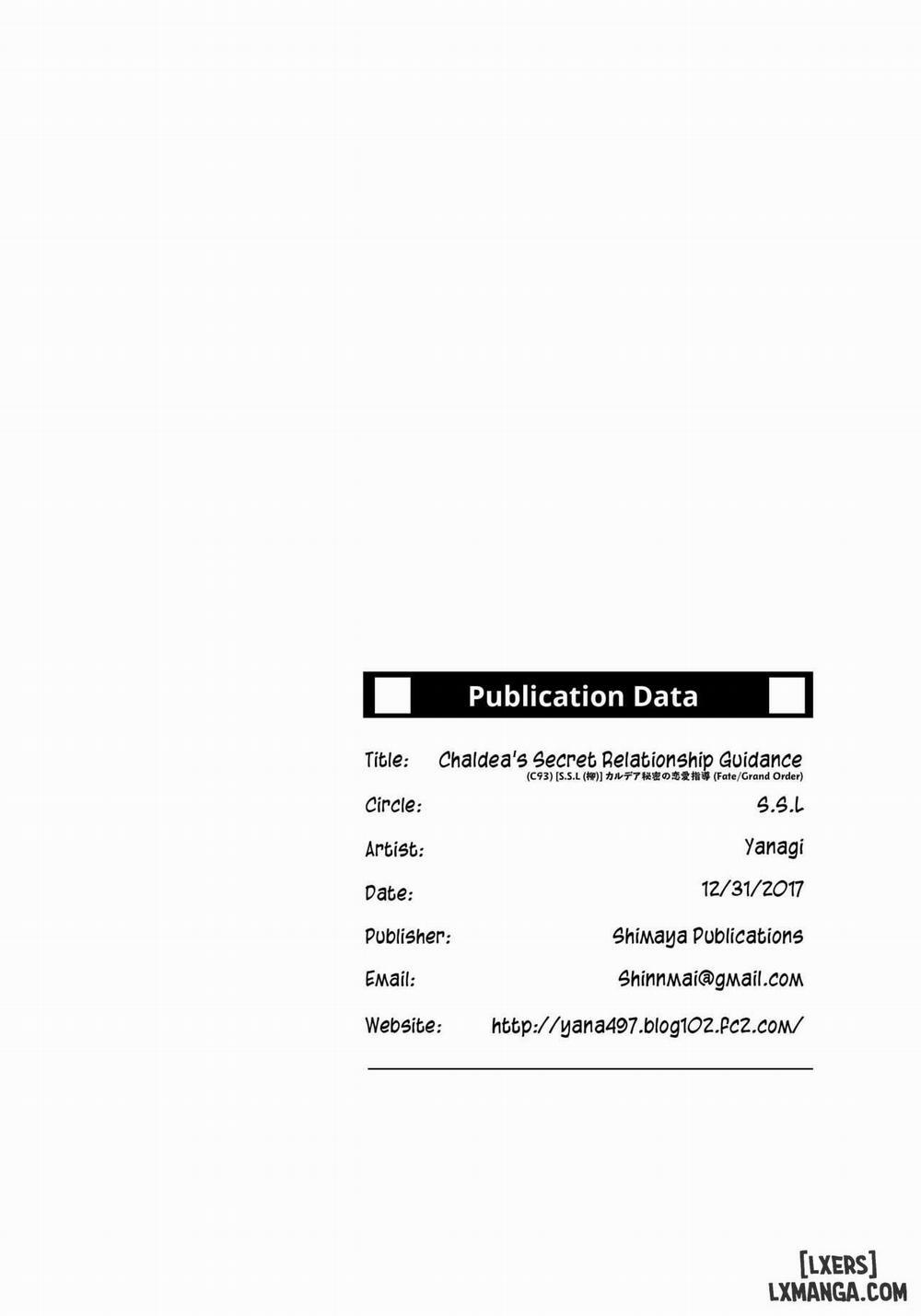 Chaldea Himitsu no Renai Shidou Oneshot trang 24