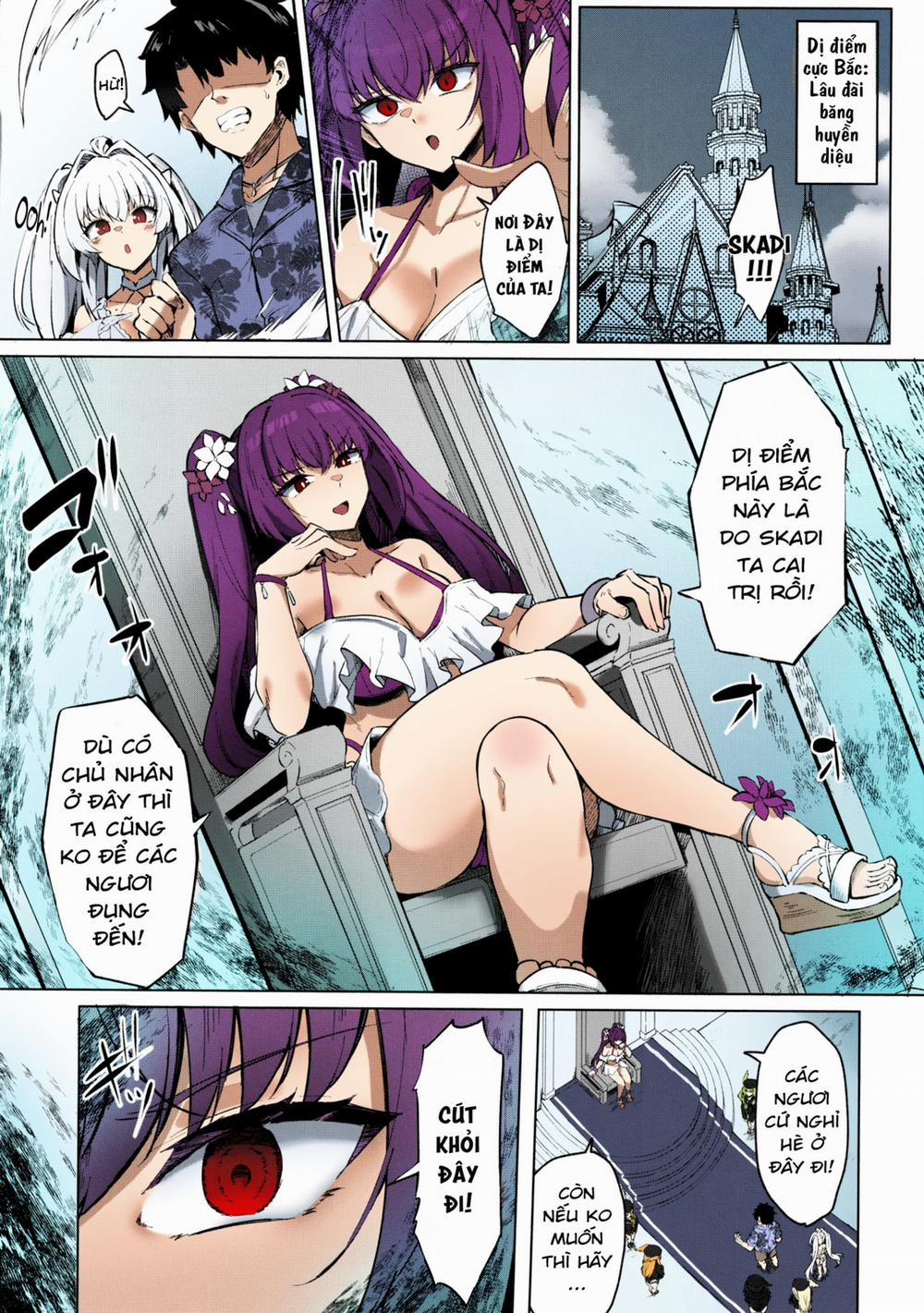 Chaldea Midsummer Vacation. Marrying and Mana Transferring with Bride Skadi Chương Oneshot Trang 5