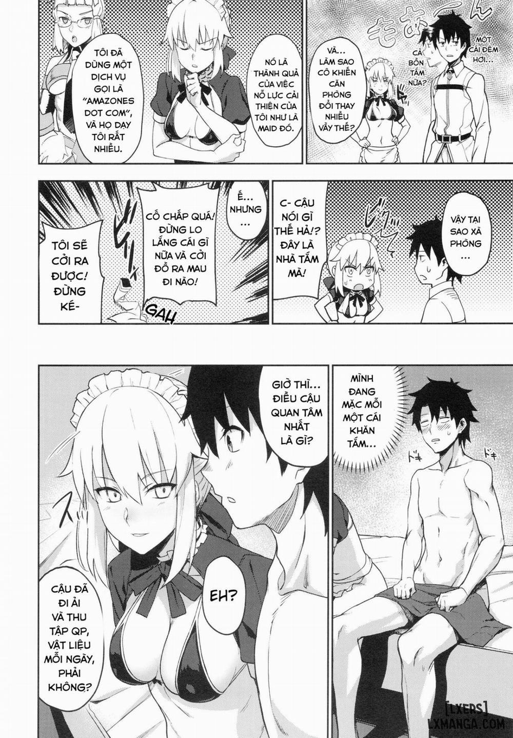 Chaldea Soap SSS-kyuu Gohoushi Maid Oneshot trang 3
