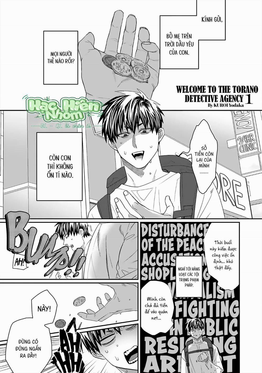 Chào Mừng Đến Văn Phòng Thám Tử Torano 1 hạchiennhom trang 1