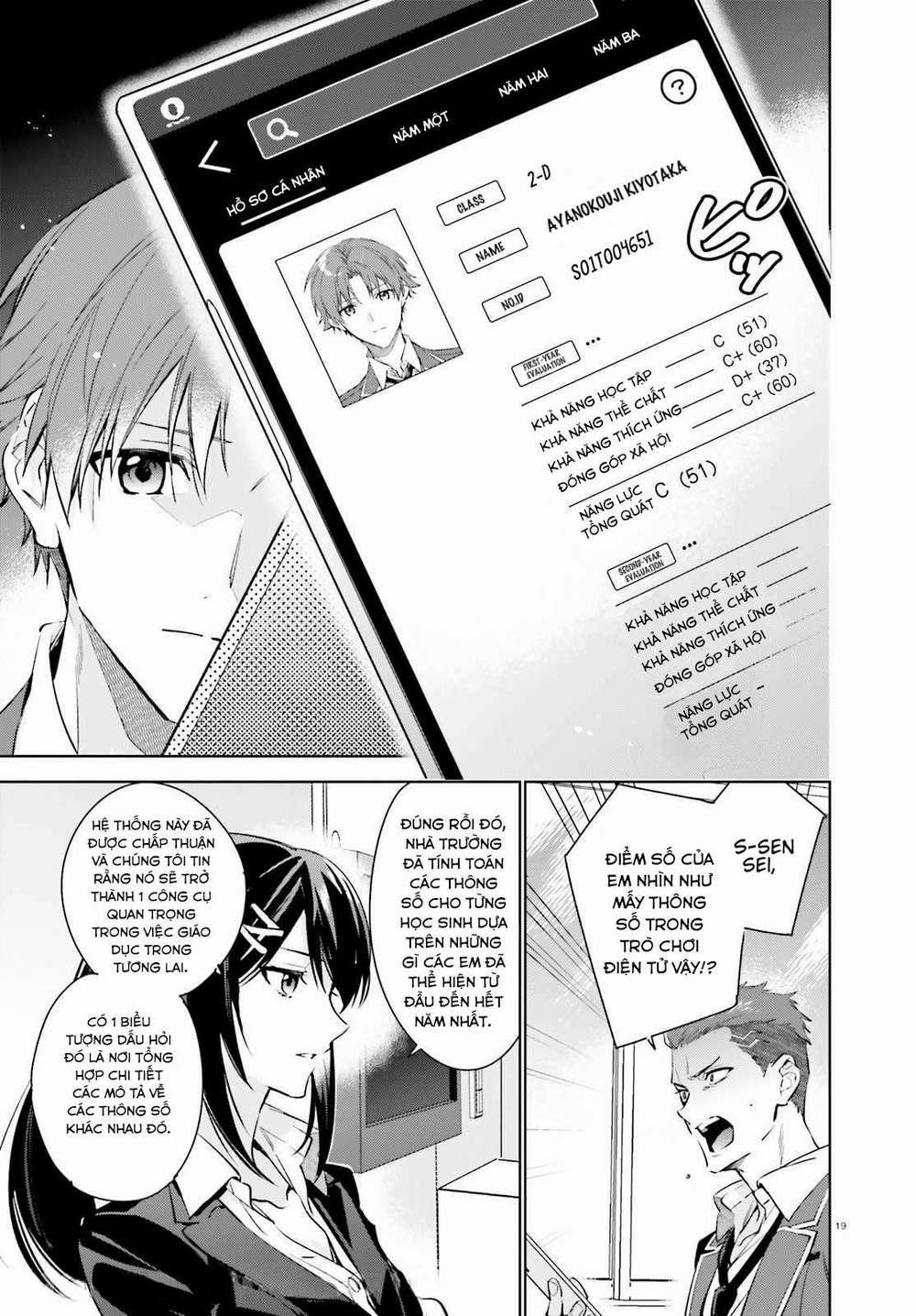 Chào Mừng Đến Với Lớp Học Đề Cao Thực Lực Năm 2 1 trang 18