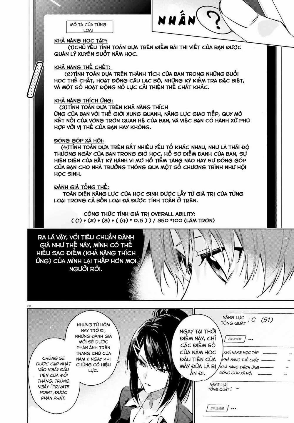 Chào Mừng Đến Với Lớp Học Đề Cao Thực Lực Năm 2 1 trang 19