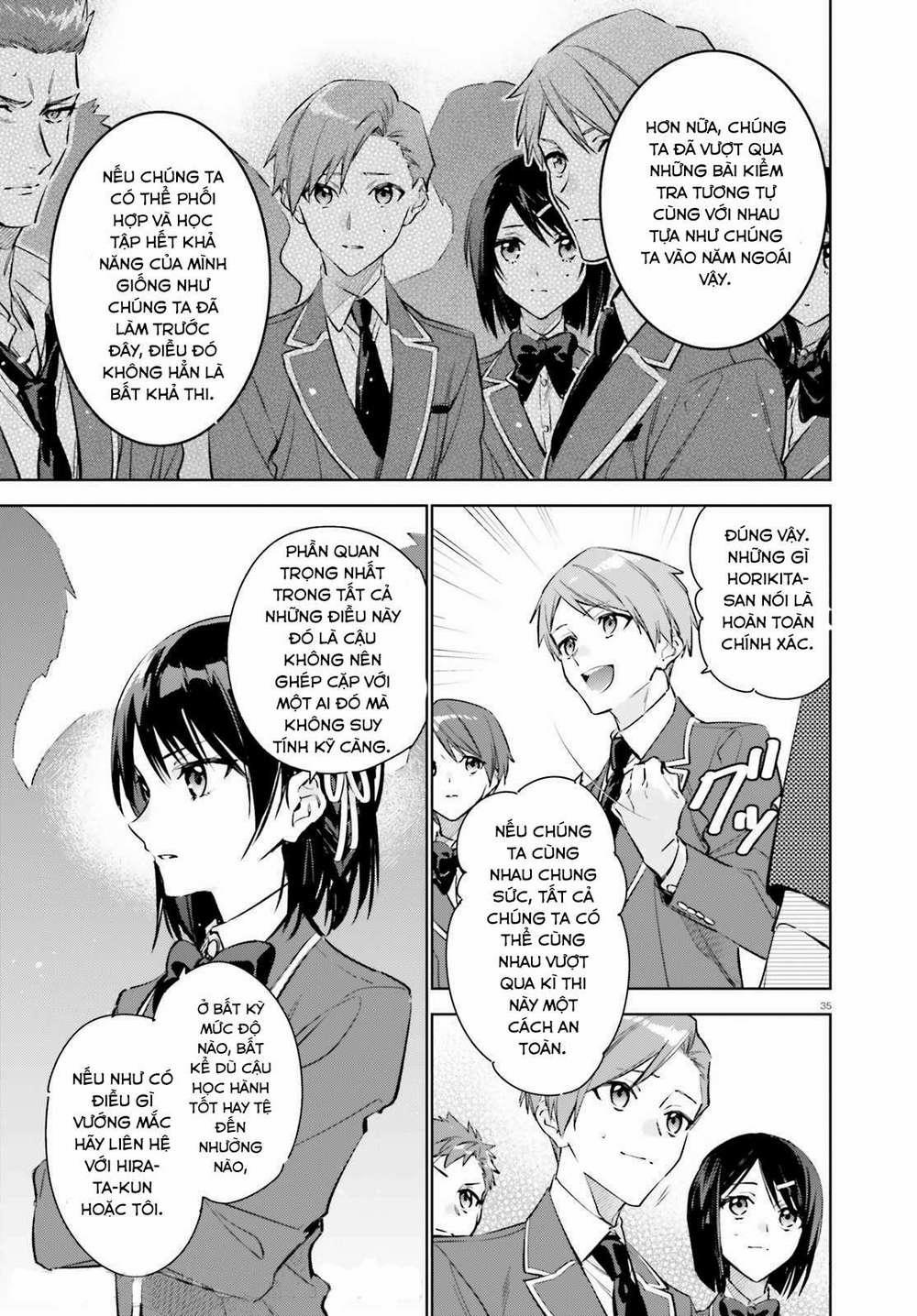 Chào Mừng Đến Với Lớp Học Đề Cao Thực Lực Năm 2 1 trang 34