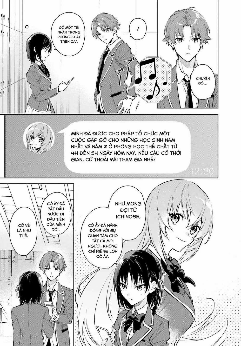 Chào Mừng Đến Với Lớp Học Đề Cao Thực Lực Năm 2 1 trang 40