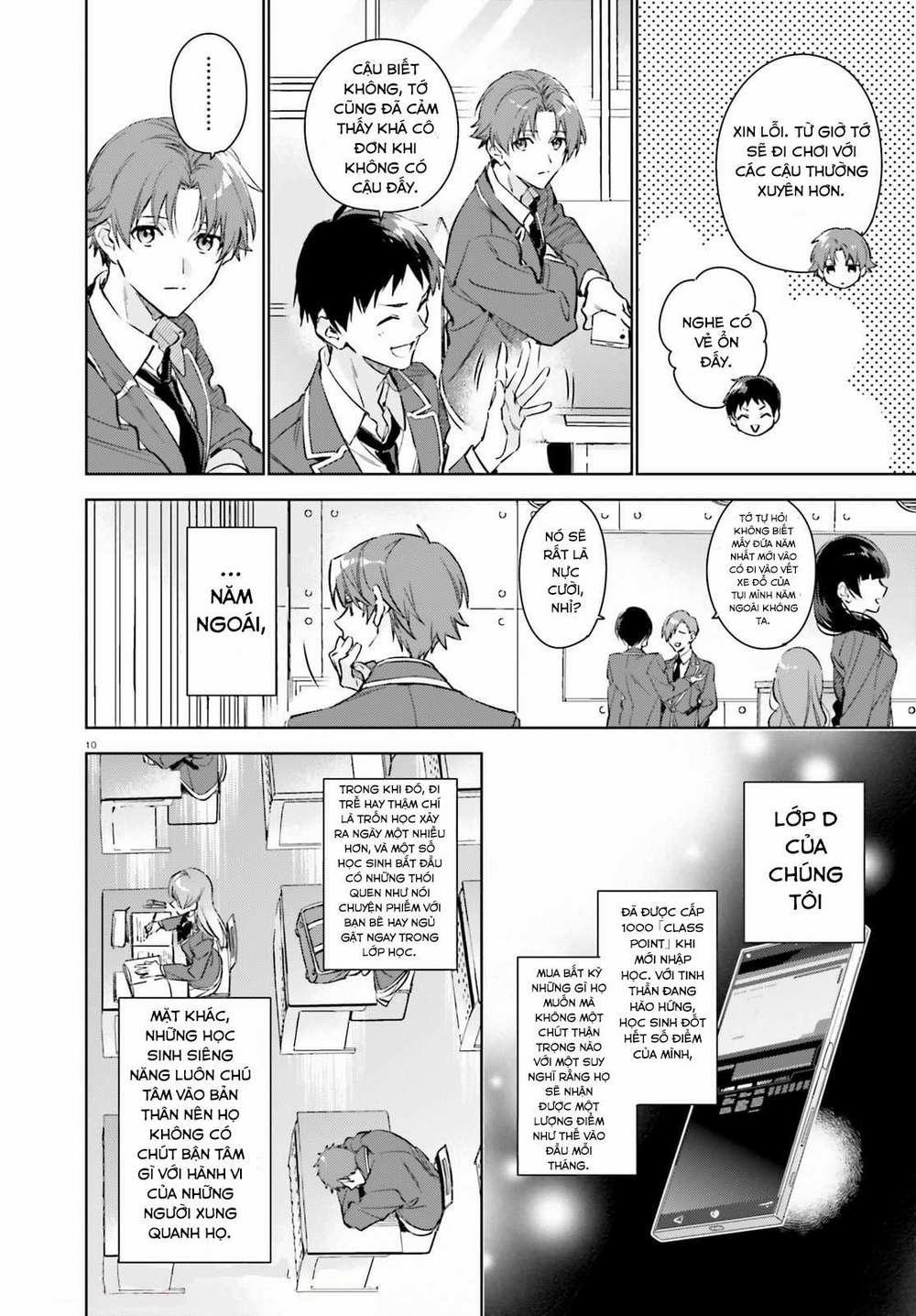 Chào Mừng Đến Với Lớp Học Đề Cao Thực Lực Năm 2 1 trang 9