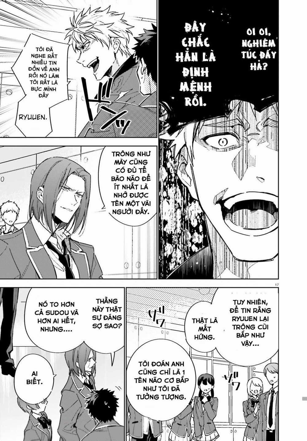 Chào Mừng Đến Với Lớp Học Đề Cao Thực Lực Năm 2 3 trang 16