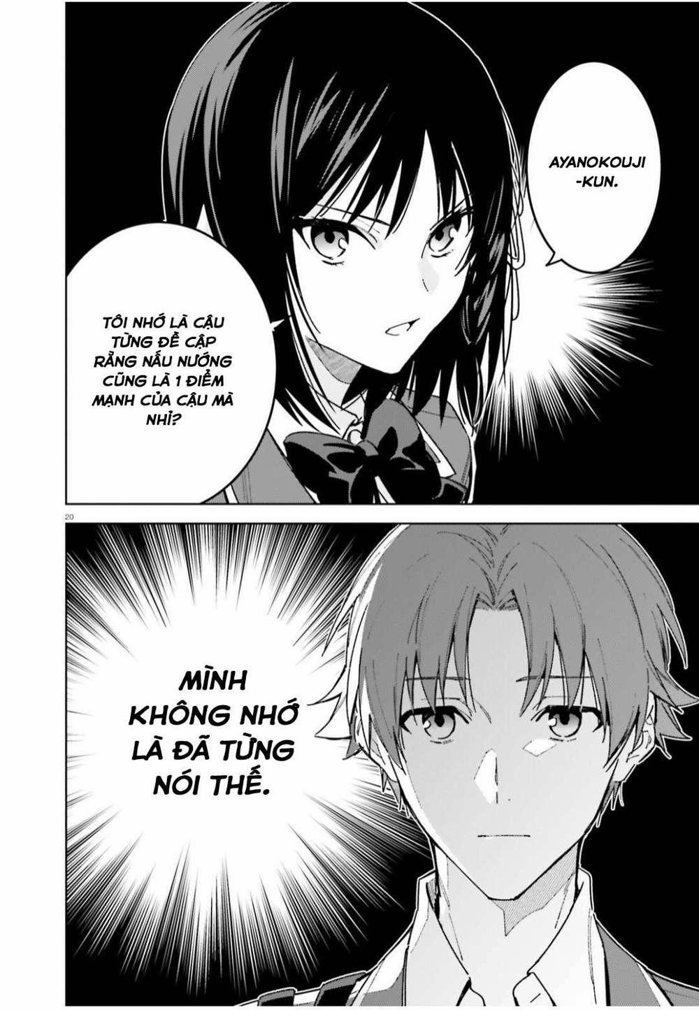 Chào Mừng Đến Với Lớp Học Đề Cao Thực Lực Năm 2 5 trang 20