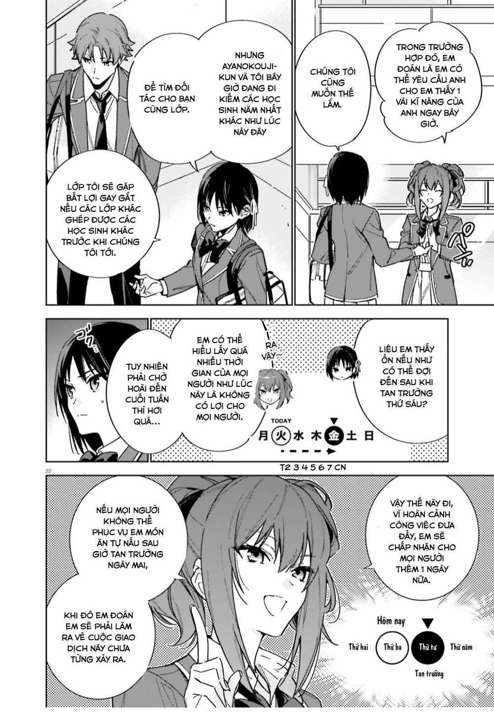 Chào Mừng Đến Với Lớp Học Đề Cao Thực Lực Năm 2 5 trang 22