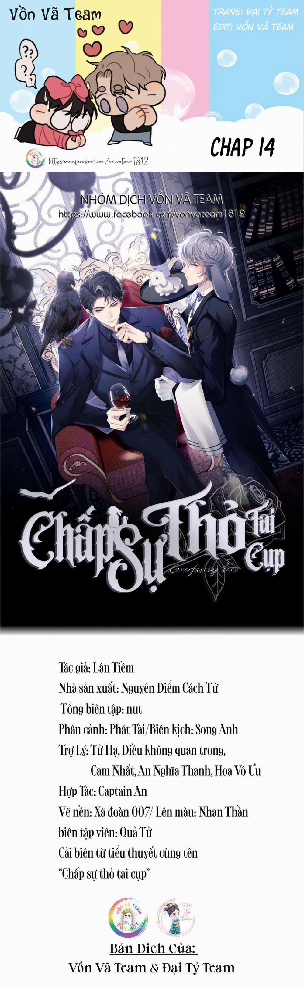 Chấp Sự Thỏ Tai Cụp 14 trang 1