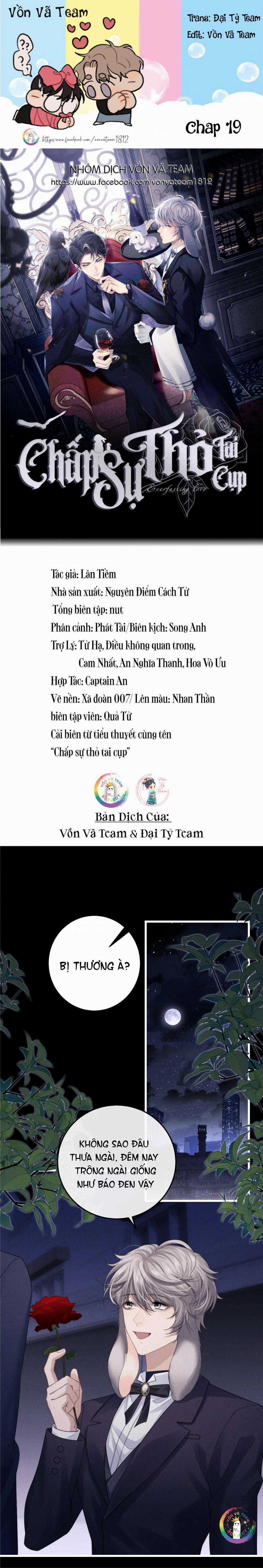 Chấp Sự Thỏ Tai Cụp 19 trang 1