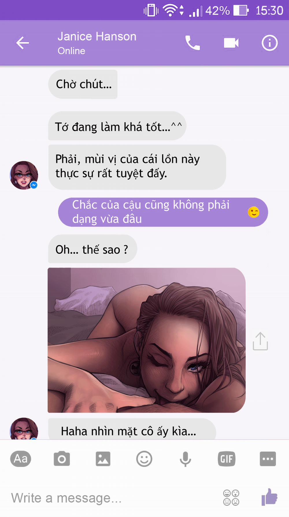 Chat With Janice Chương 1 Trang 41