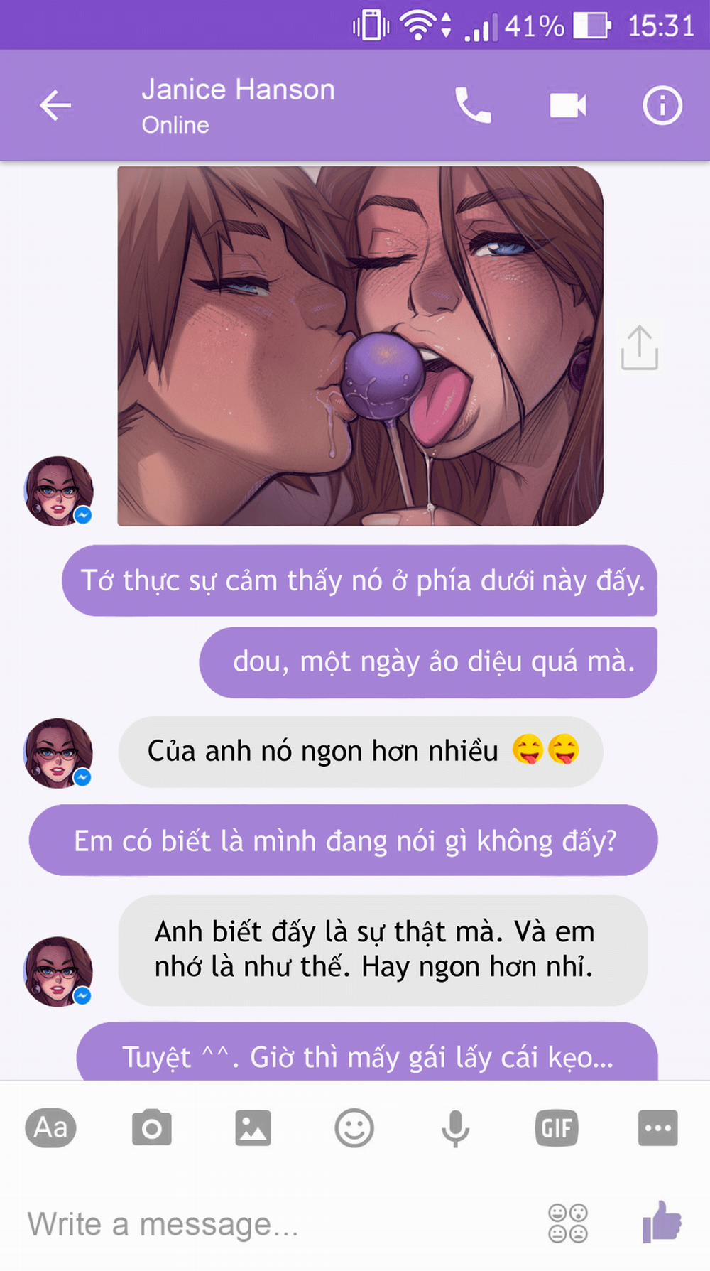 Chat With Janice Chương 1 Trang 46