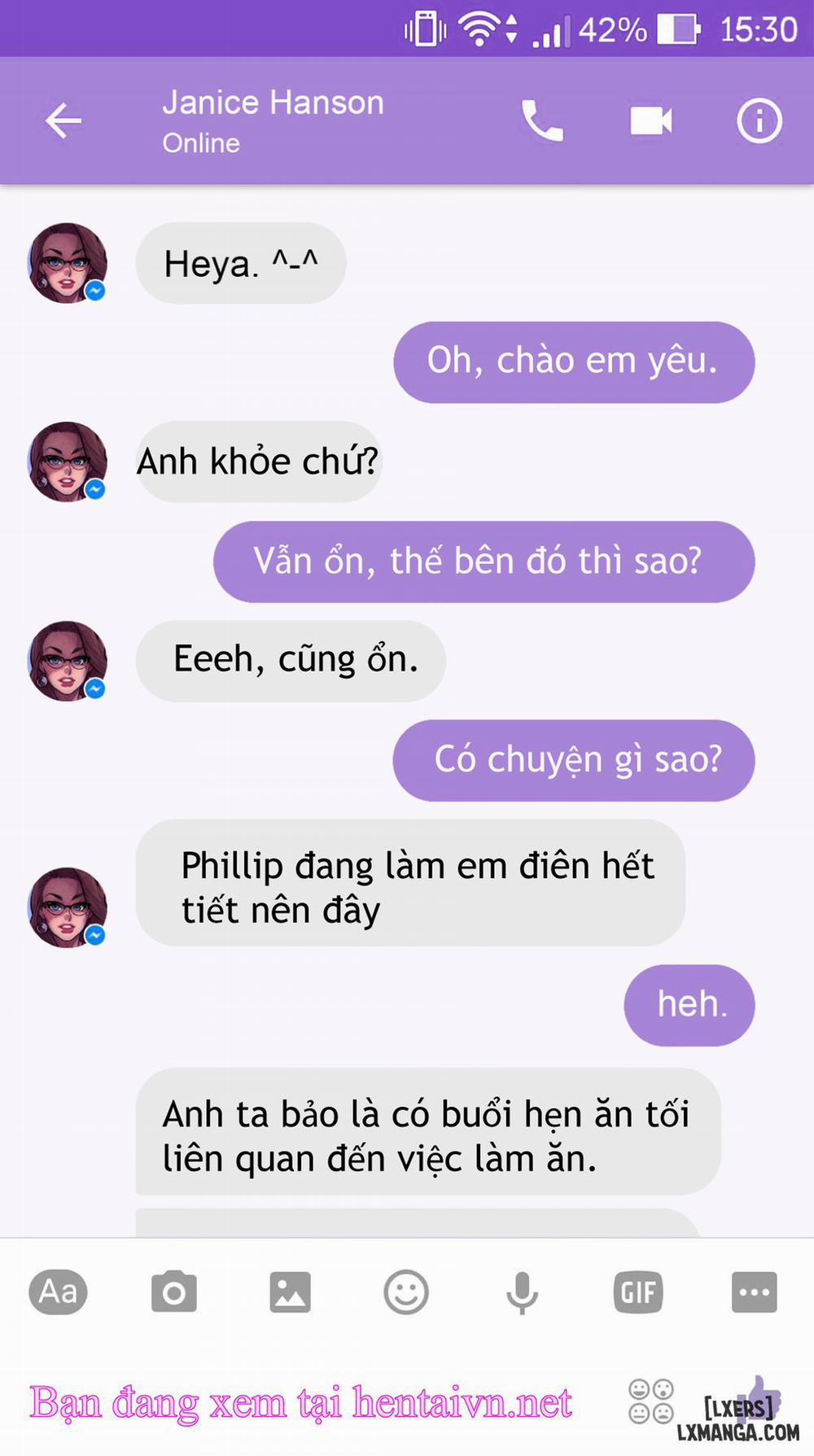 Chat With Janice Chương Oneshot Trang 1