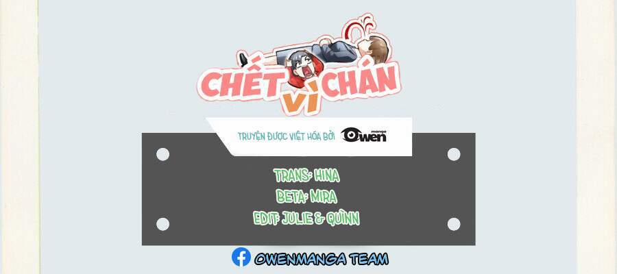 Chết Vì Chán Chương 1 Trang 1