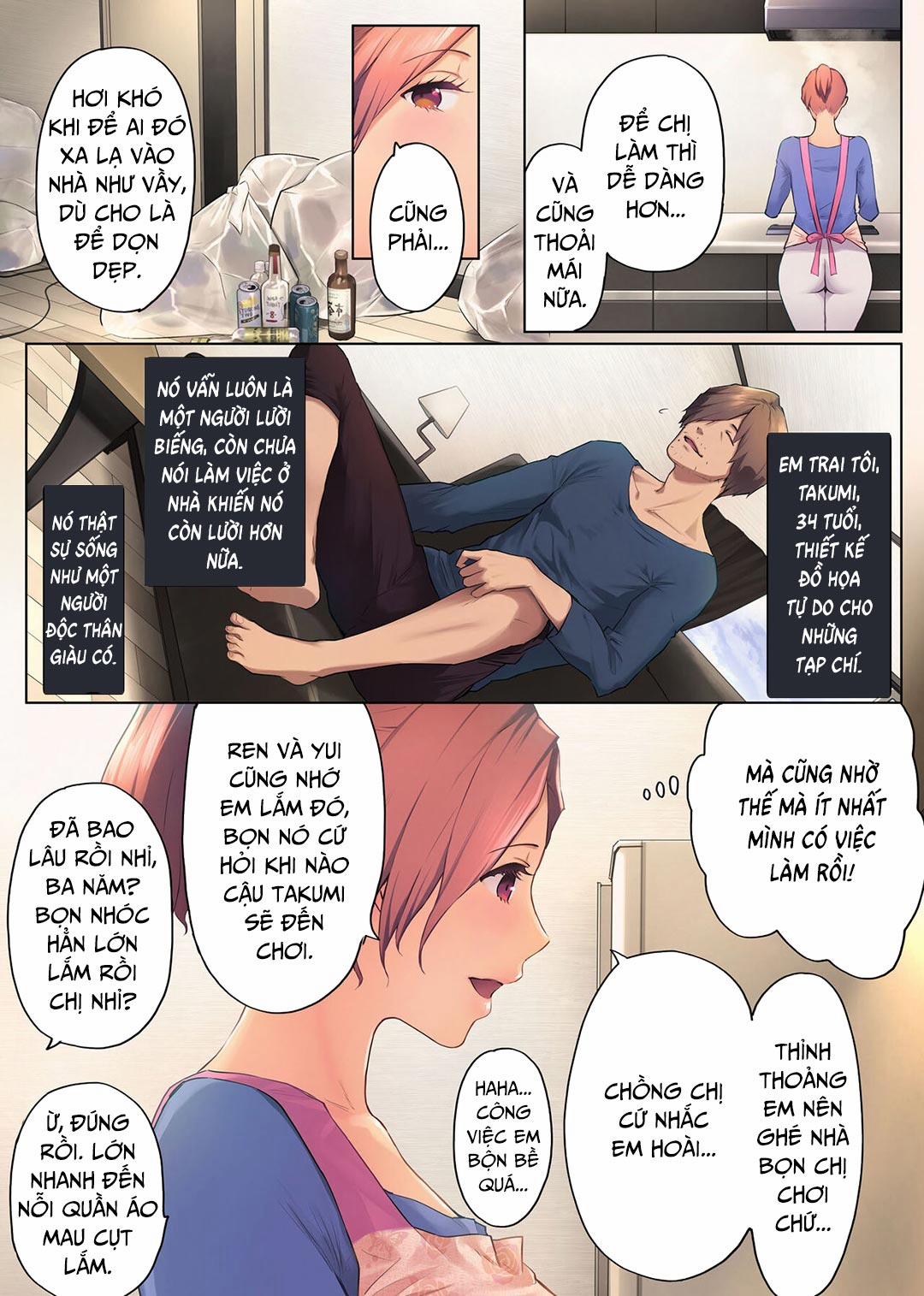 Chị gái mặn mà của tôi – Mối quan hệ điên rồ của chị gái và em trai 1 trang 9