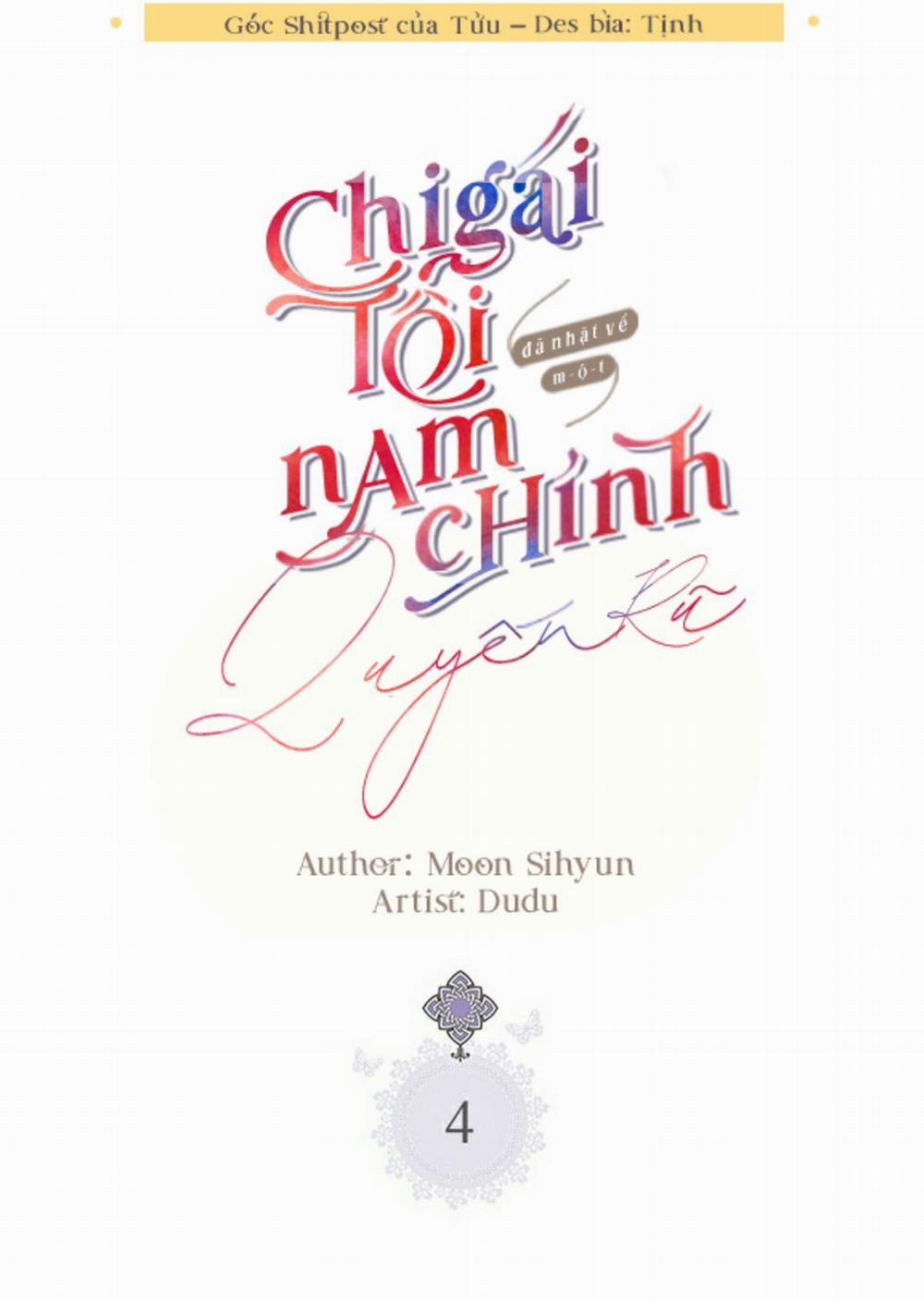 Chị Tôi Đã Nhặt Về Một Nam Chính Quyến Rũ 4 trang 4