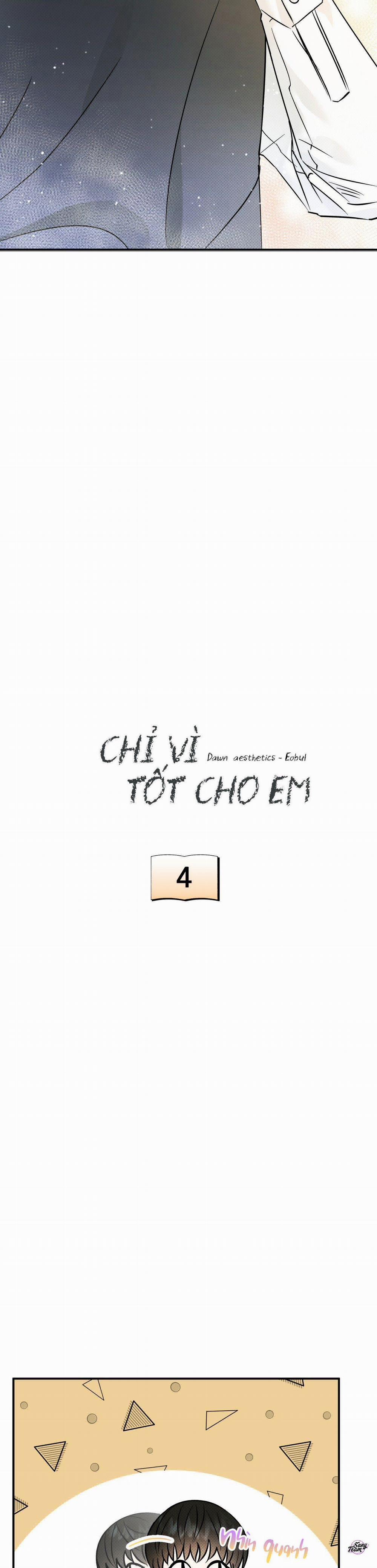 Chỉ Vì Tốt Cho Em Chương 4 Trang 3