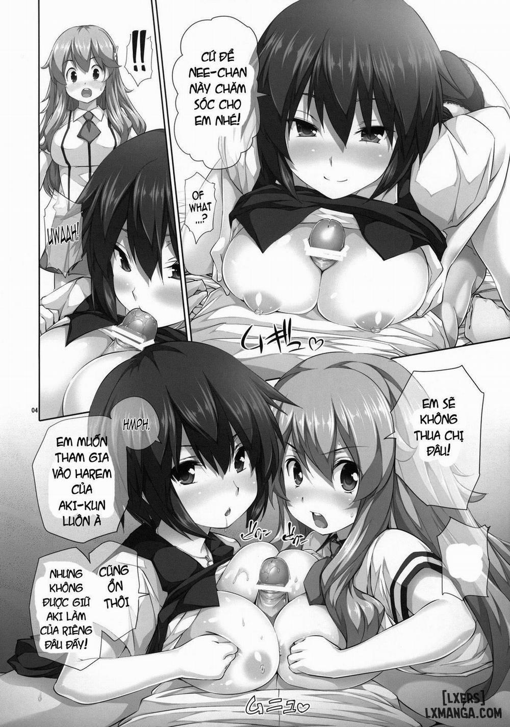 Chichi to Bust to Oppaichuu 2 Oneshot trang 2