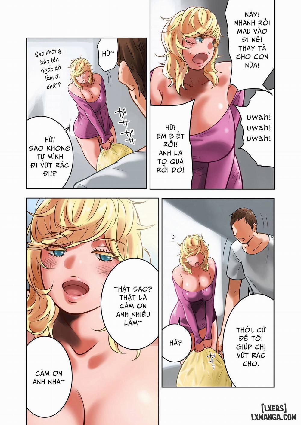 Chichinomi K-Cup Hitozuma Julia-san no Bonyuu Oneshot trang 4