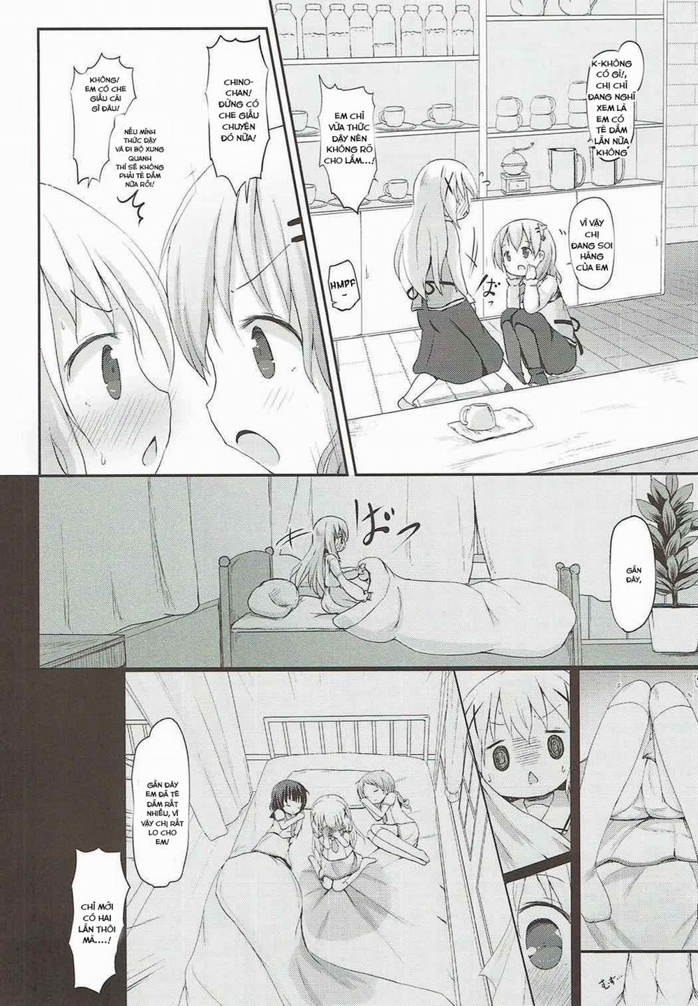 Chino-chan no Omata Check (Gochuumon wa Usagi desu ka?) Chương Oneshot Trang 3