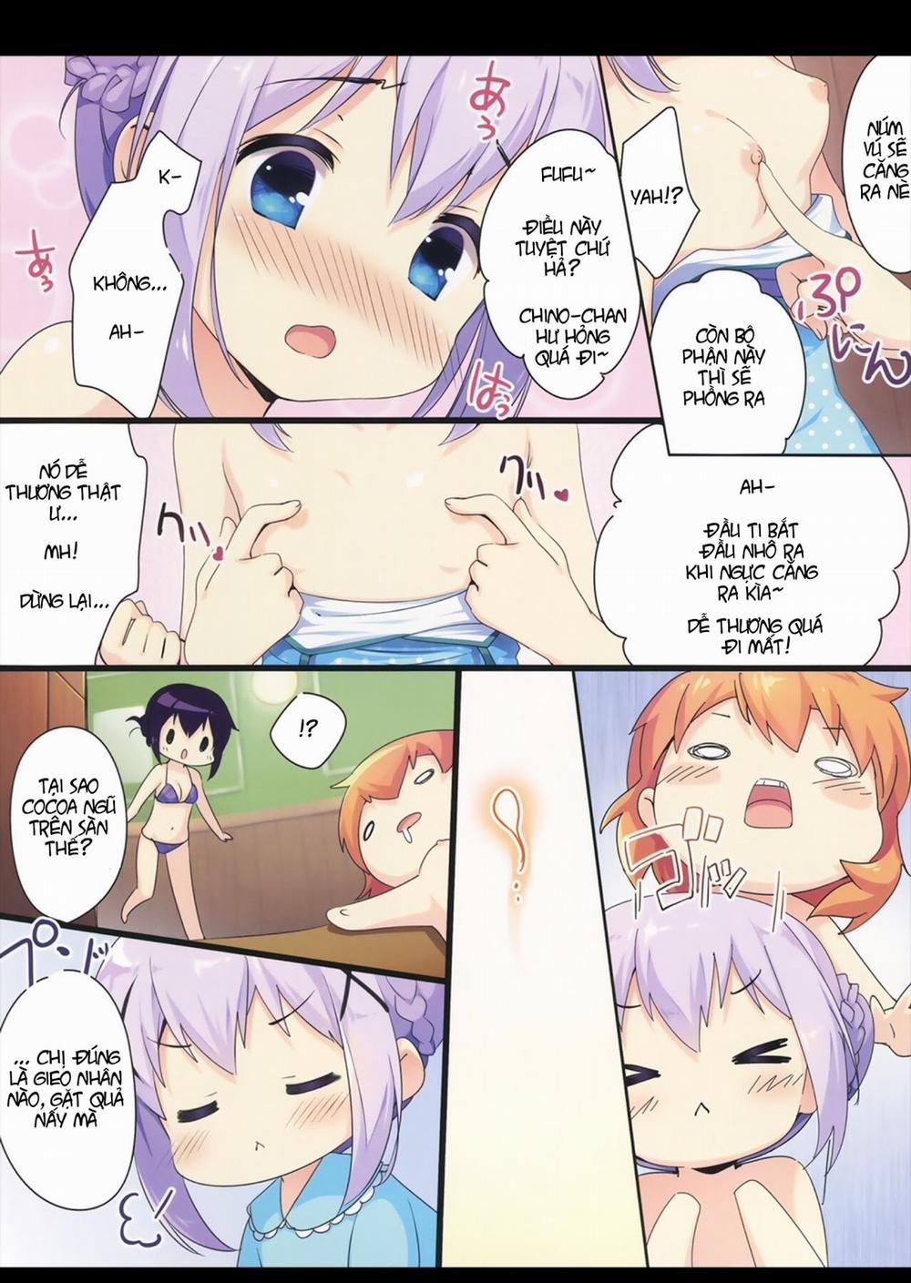 Chino Drip (Gochuumon Wa Usagi Desu Ka) Oneshot trang 3