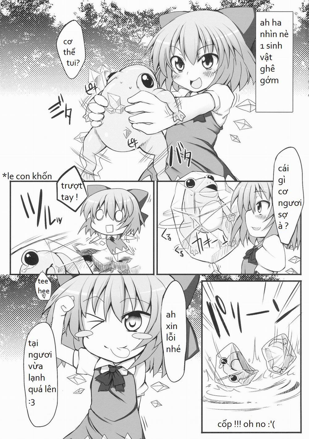 Chiruno Dai Pinchi! ~ Kaeru No Fukushuu Hen (Touhou Project) Chương Oneshot Trang 2