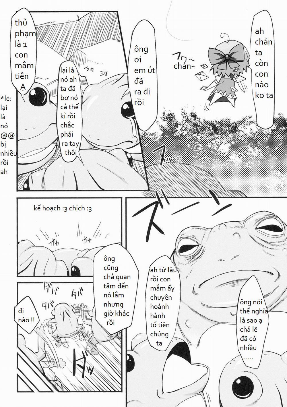 Chiruno Dai Pinchi! ~ Kaeru No Fukushuu Hen (Touhou Project) Chương Oneshot Trang 3