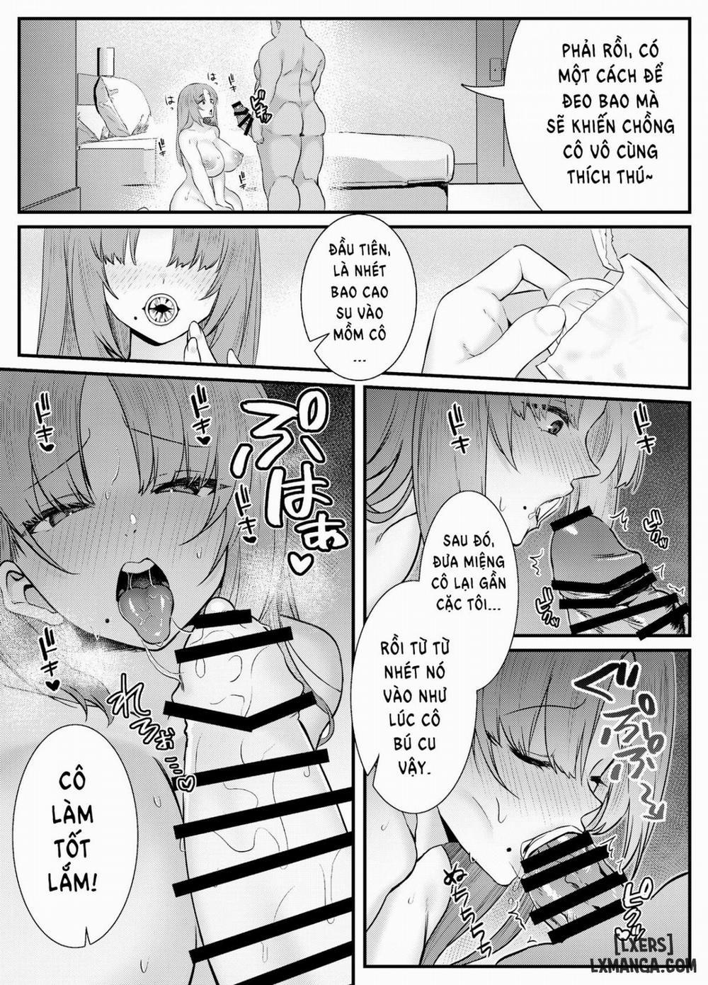 Chitsu Naka Iki Lesson ~Hitozuma wa Danna no Tame ni Osu to Nama Gachi Koubi Lesson~ Chương Oneshot Trang 15