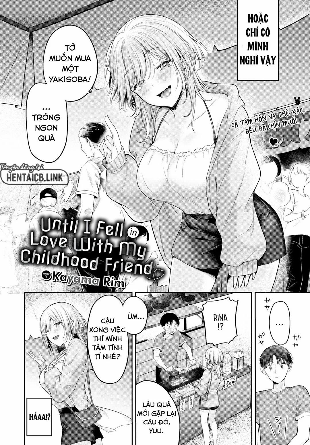 Cho Đến Khi Tôi Phải Lòng Cô Bạn Thân Thuở Nhỏ Oneshot trang 2