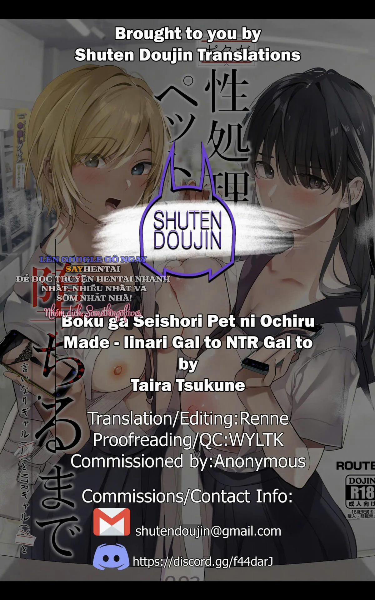 Cho Đến Khi Tôi Sa Ngã Thành Thú Cưng Xử Lý Tình Dục - Với Gal Ngoan Ngoãn Và Gal NTR 2 trang 36