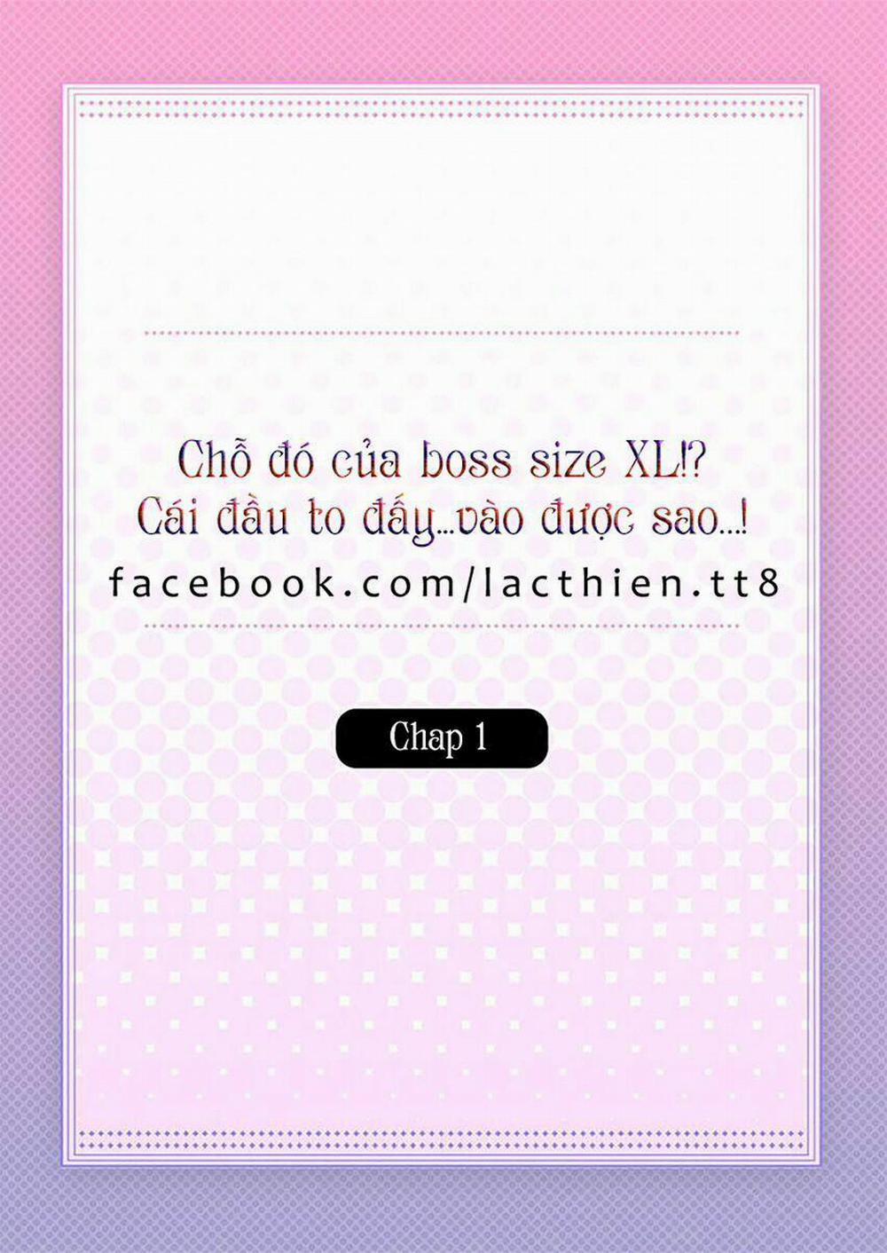 Chỗ Đó Của Boss Size XL!? Chương 1 Trang 2