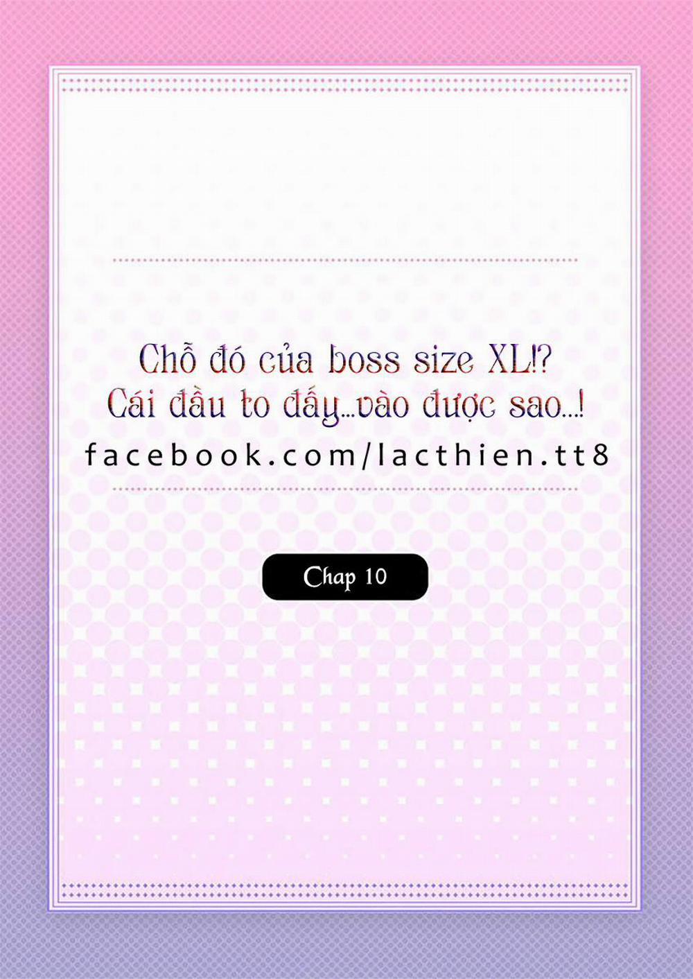 Chỗ Đó Của Boss Size XL!? Chương 10 Trang 3