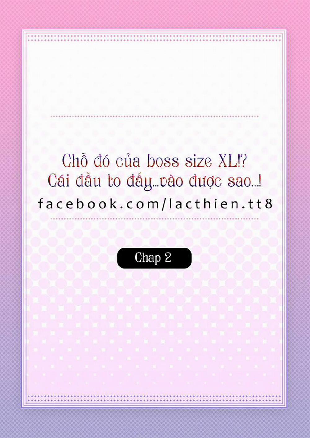 Chỗ Đó Của Boss Size XL!? Chương 2 Trang 2