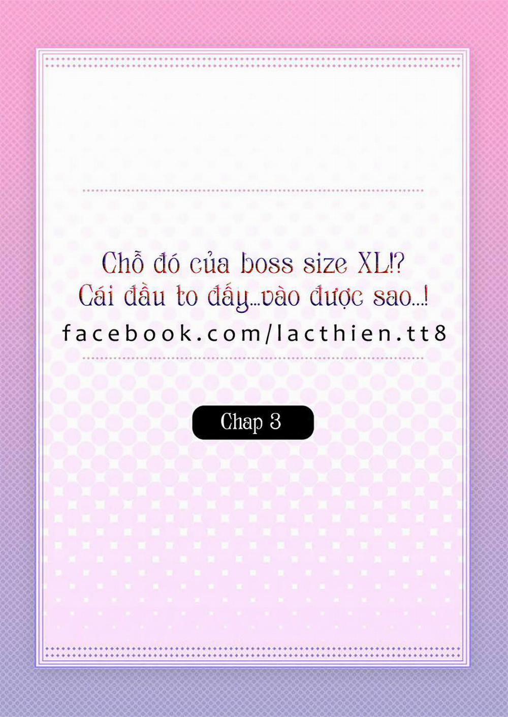 Chỗ Đó Của Boss Size XL!? Chương 3 Trang 2